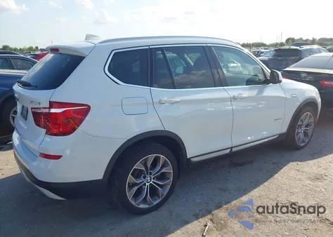 2015 BMW X3 xDrive28I z USA, uszkodzony, nr VIN 5UXWX9C58F0D52464